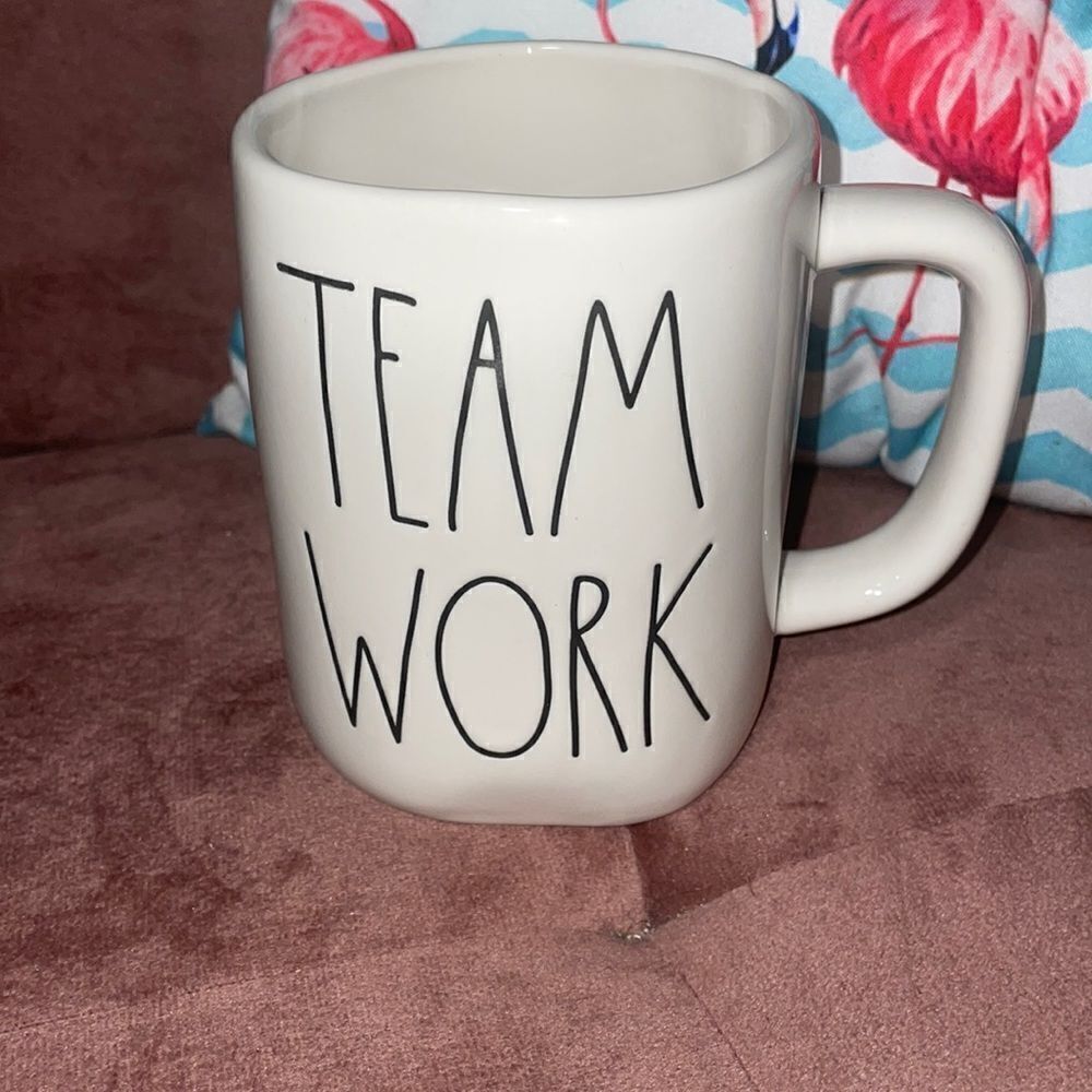 Team work Rae Dunn mug